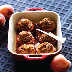 stuffed-baked-peaches